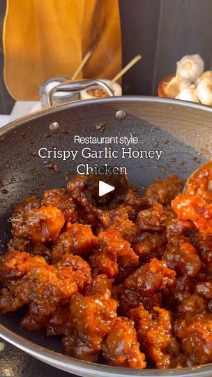 Chicken Recipes Honey, Asian Stir Fry Sauce, Wet Batter, Crowned Eagle, Chicken Cubes, Homemade Chinese Food, Ginger Powder, Chinese Cooking Recipes, Yum Recipes