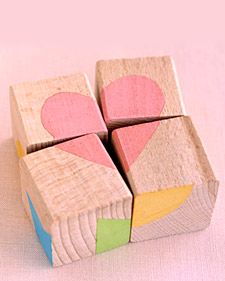 Block Puzzle. Try to find blocks the same shape. As simple as these are, they can be tricky to put together. Homemade Baby Gifts, Block Puzzle, Baby Toys Diy, Homemade Toys, Baby Blocks, Handmade Kids, Baby Diy, Toy Blocks, Diy Baby