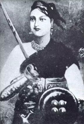 Rani Of Jhansi, Women Freedom Fighters, भारतीय इतिहास, Freedom Fighters Of India, History Of India, Vintage India, Warrior Queen, Indian History, Ancient Aliens