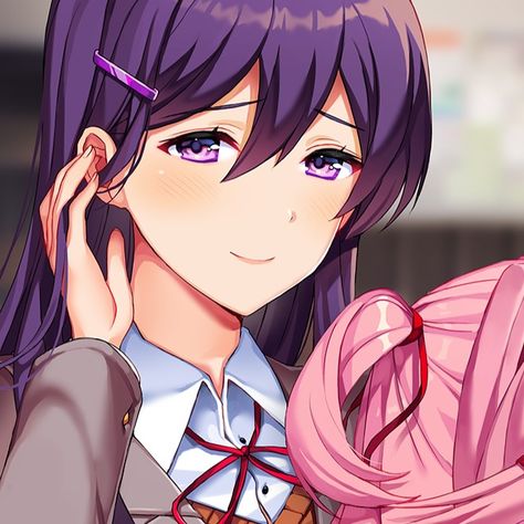 #ddlc #yuri Purple, Anime