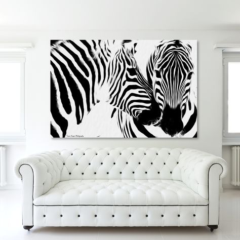 Tableau Art, Black And White Painting, Wall Frames, White Zebra, Amazing Art Painting, Art Inspiration Painting, Art Black, Zebras, Home Wall Art