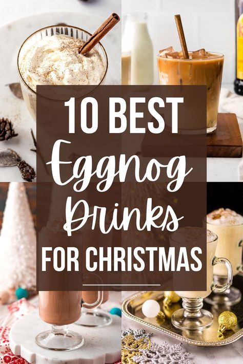 Eggnog Holiday Drinks, Boozy Egg Nog Drinks, Alcohol Eggnog Drinks, Eggnog Christmas Drinks, Eggnog Mixed Drinks, Egg Nog Drinks Alcoholic Rum, Eggnog Quotes, Drinks With Eggnog Alcoholic, Egg Nog Alcoholic Drinks