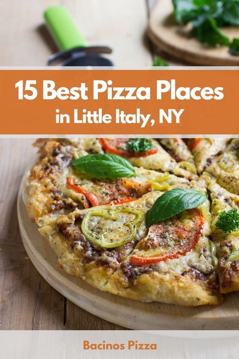 New York Little Italy, Gluten Free Nyc, Little Italy Nyc, Little Italy New York, Supreme Pizza, Brick Oven Pizza, Calabrian Chili, New York Pizza, Pizza Pie