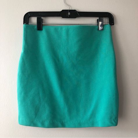 Mini Skirts, Teal Mini Skirt, Green Mini Skirt, Aqua Green, Knitting Materials, Mini Skirt, Womens Skirt, Blue Green, Mermaid