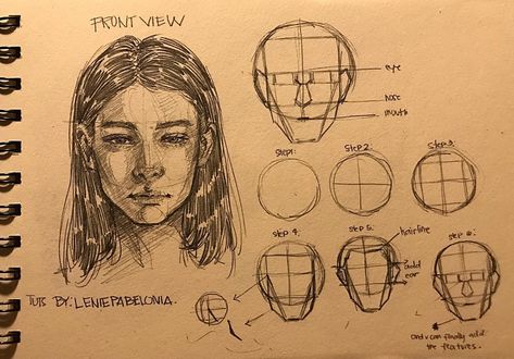 learn basic head proportion in 3 different angles/views using Loomis Method Face Proportions, Drawing Tutorial Face, Anatomy Sketches, Art Tools Drawing, Sketches Tutorial, Easy Drawings Sketches, Different Angles, Realistic Art, Hand Art Drawing