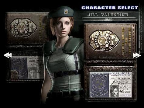 Jill Valentine - Resident Evil (Gamecube) Jill Sandwich, Valentine Resident Evil, Evil Games, Chris Redfield, Resident Evil Girl, Albert Wesker, Resident Evil Game, Jill Valentine, Retro Videos