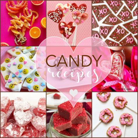 24 Homemade Candy Recipes: perfect for Valentine's Day Homemade Candy Ideas, Valentines Candies, Valentines Homemade, Homemade Candy Recipes, Home Made Candy, Valentines Food Dinner, Valentines Day Candy, Candy Valentines, Breezeway Ideas