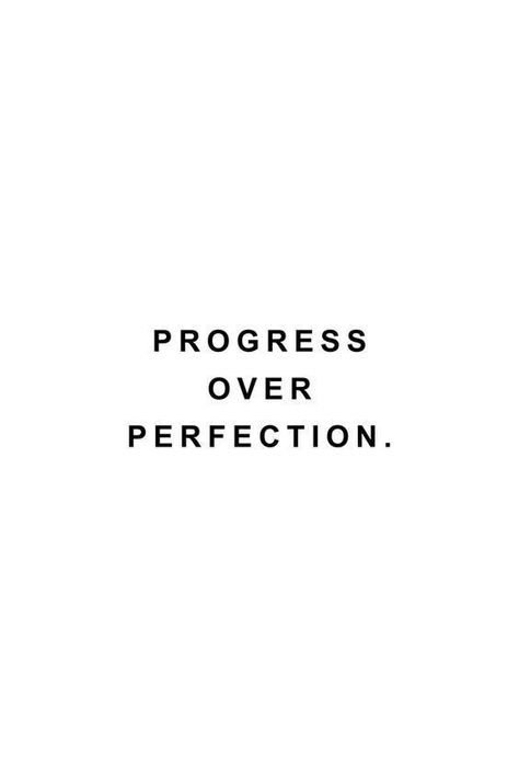 Vision Board For Dancers, Progression Over Perfection, Progress Over Perfection Quotes, Progress Over Perfection Wallpaper, Quotes About Progress, Wellness Vision Board, Progress Aesthetic, Progress Perfection, Mini Quotes