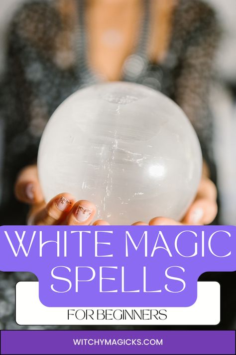 Unlock the power of white magic with simple spells! Learn how to create positive change in your life through accessible spells that promote healing and good intentions. #BeginnerMagic #WhiteMagicSpells #PositiveChange Positive Spells Witchcraft, Spells With White Candles, Good Spells Magic, White Magic Spells For Beginners, White Magic Revenge Spell, White Witch Spells For Beginners, Real Magic Spells That Work, One Word Spells, Positivity Spell