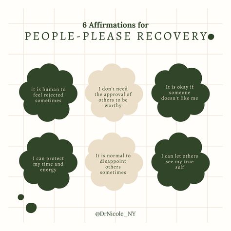 Tips For People Pleasers, Boundaries For People Pleasers, People Pleaser Recovery, How To Not People Please, Trama Responses, How To Not Be A People Pleaser, Stop People Pleasing Affirmations, People Pleaser Affirmations, Quotes For People Pleasers