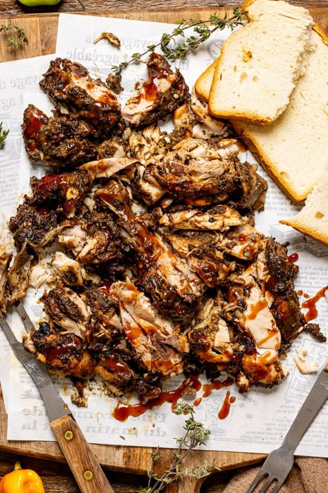 Authentic Baked Jamaican Jerk Chicken