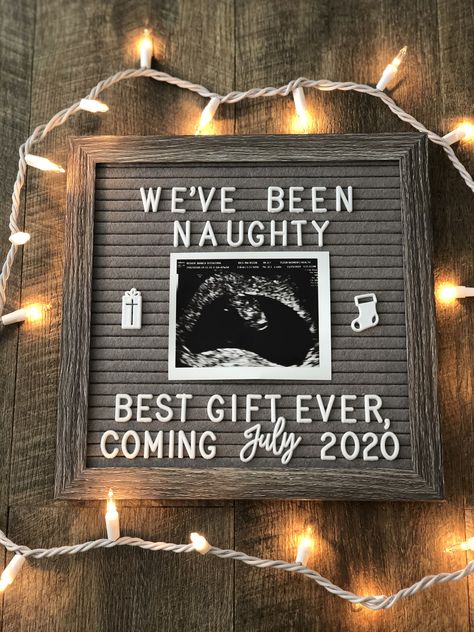 Pregnancy Announcements, Baby Announcements, Valentines Baby, Christmas Baby Announcement, Christmas Pregnancy Announcement, Christmas Pregnancy, Peg Board, Love Is In The Air, Christmas Baby