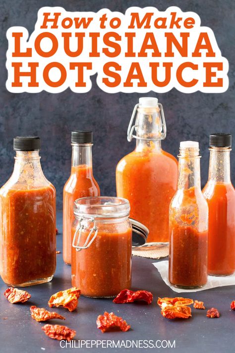 Carolina Reaper Hot Sauce Recipe, Hot Pepper Recipes, Hot Sauce Recipe, Cayenne Pepper Sauce, Chili Pepper Recipes, Pepper Sauce Recipe, Homemade Hot Sauce, Louisiana Hot Sauce, Hot Sauce Recipes