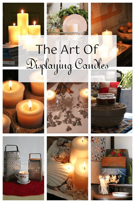 The Art Of Displaying Candles Candles On Tray Decor, Candle Display Ideas Bedroom, Candles On Dresser, Candles For Home Decor, Candle Grouping Ideas, Candle Display Ideas Home, Tray With Candles Decor, Kitchen Island Candle Decor, Candle Displays Ideas