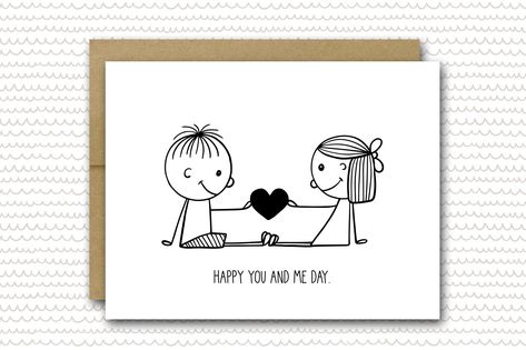 You And Me Card | Funny Anniversary Card | Anniversary Card | Funny Wedding Card | Funny Marriage Card | 1st Anniversary | 10th Anniversary Wedding Anniversary Drawing, Anniversary Cards Funny, Wedding Card Funny, Marriage Card, Funny Wedding Cards, Funny Marriage, Marriage Cards, Anniversary Surprise, Funny Anniversary