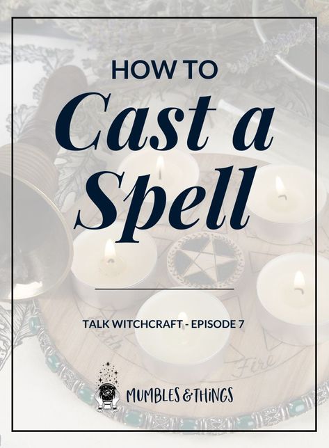 Mumbles & Things Blog - How to Cast a Spell Click through to listen to episode 6 of the Talk Witchcraft Podcast and view the show notes. Crystals For Beginners, Waning Crescent, Chakra Chart, Setting Intentions, Moon Ritual, Magic Spell Book, Spell Cast, Full Moon Ritual, Cast A Spell