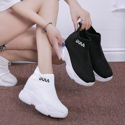 109d2dd3608f669ca17920c511c2a41edesc53192621ri Korean Shoes, Trendy Shoes Sneakers, Dr Shoes, Mesh Fashion, Fashion Shoes Sandals, Fashion Shoes Sneakers, Hype Shoes, Girly Shoes, White Shoes Women