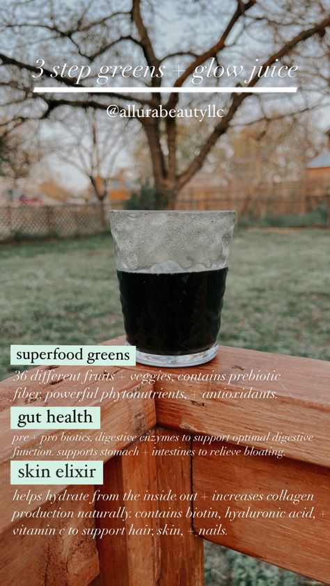 if you’re interested in kickstarting gut health + glowing skin, this is the drink for you!! this baby works W O N D E R S + i linked it down below! #arbonne #greenshot #cleanbeauty #collagen #collagensupplement #digestivesupport #digestion #guthealth Arbonne Greens Aesthetic, Green Gut Glow, Arbonne Gut Health, Arbonne Green Gut Glow, Arbonne Aesthetic, Glow Drink Arbonne, Arbonne Gut Health Benefits, Arbonne Skin Elixir, Glow Shots