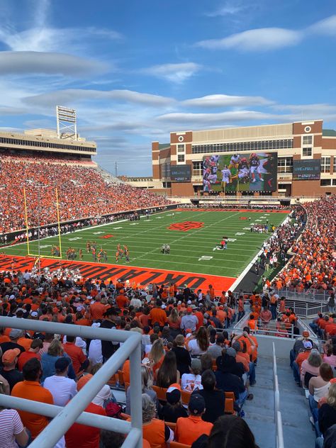 Oklahoma State Football, Osu Cowboys, Go Pokes, College List, College Aesthetic, Oklahoma State Cowboys, Oklahoma State University, Dream College, Dream School