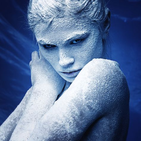 textured skin Rhapsody In Blue, Frozen Characters, Night Circus, Fantasy Photography, Foto Art, Snow Queen, Ice Queen, Story Inspiration, Book Inspiration