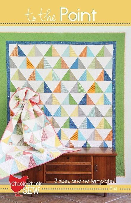 Cluck Cluck Sew, Quilt Pattern Download, Pattern Quilt, Half Square Triangle Quilts, Quilt Sewing Patterns, Scrap Quilt Patterns, Half Square Triangle, Pdf Quilt Pattern, Triangle Quilt