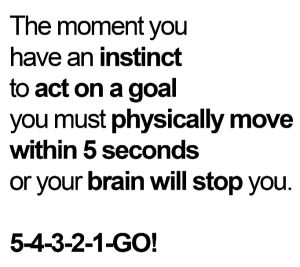 5 Seconds Rule, Five Second Rule, 5 Second Rule, Resolution Ideas, Mindset Change, Simplify Life, Rules Quotes, Personal Motivation, Brain Tricks