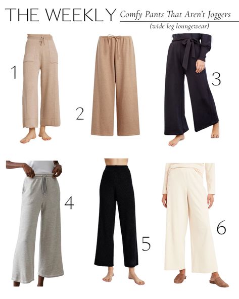 Wide Joggers Outfit, Wide Leg Sweatpants Outfit, Wfh Outfits, Wide Leg Pants Outfit, Wide Leg Lounge Pants, Pants Outfit Casual, 99 Problems, Joggers Outfit, Wide Leg Sweatpants