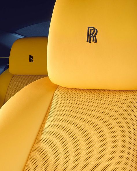 Yellow Cars Aesthetic, Yellow Aesthetic Pastel, Rolls Royce Motor Cars, Luxury Lifestyle Fashion, Lux Cars, Mercedes Maybach, Yellow Interior, Yellow Car, Luxury Lifestyle Dreams