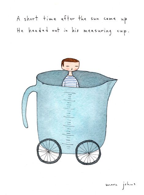 Marc Johns, Cup Illustration, Ink And Watercolour, Measuring Cup, Super Duper, Naive Art, Kids Prints, Funny Art, Make Art