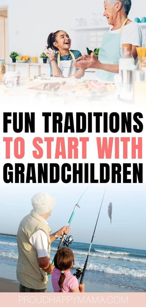 Are you looking for the best traditions to start with grandchildren? Then let us inspire you with these fun things to do with grandchildren! Fun Ideas To Do With Grandkids, Activities To Do With Grandkids, Things To Do At Grandmas House, Fun With Grandkids Ideas, Things To Do With Grandparents, Things To Do With Your Grandma, Fun Things To Do With Grandkids, Things To Do With Grandma, Grandparent Traditions Cute Ideas