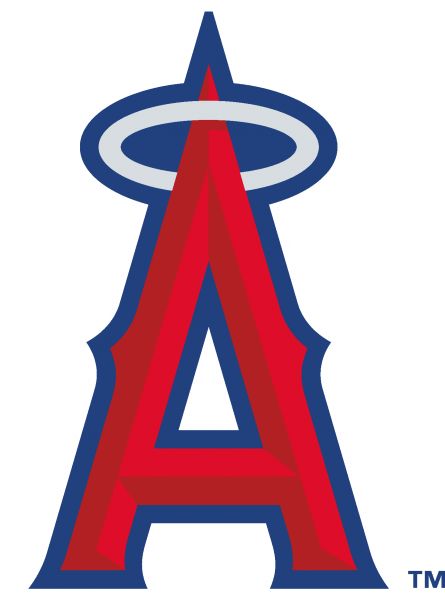 Los Angeles Angels Logo Major League Baseball Logo, Apple Watch バンド, Mlb Team Logos, Anaheim Angels, Angels Baseball, Mlb Logos, Angels Logo, Mike Trout, Logo Wall