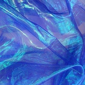 Lunar Pearlized Iridescent Organza Aqua, by the yard Live Action Cinderella, Iridescent Organza, Ceiling Draping, Event Decoration, Blue Sheers, Bridal Fabric, Organza Fabric, Love Blue, Fashion Costume