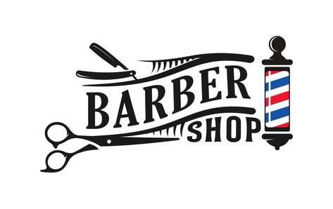 logo de barbería estilo clásico vintage, icono de insignia de pomada de corte de pelo de moda de salón simple minimalista moderno, vector de símbolo retro de cuchilla de afeitar de barra de barbero. diseño elegante de lujo Modern Barber Shop Logo, Barbershop Design Logo Art, Haircut Logo, Barber Icon, Logo Barber Shop, Logo Barber, Barber Shop Logo, Barbershop Logo, Fashion Haircut