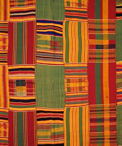 Ghana & Ashanti empires, kente cloth, salt, gold & Anansi #todayslessons #PCCS Patchwork, Ashanti Empire, Ghana Culture, Ghana Art, Elmer The Elephants, Africa Art Design, African Textile, Textil Design, Kente Cloth