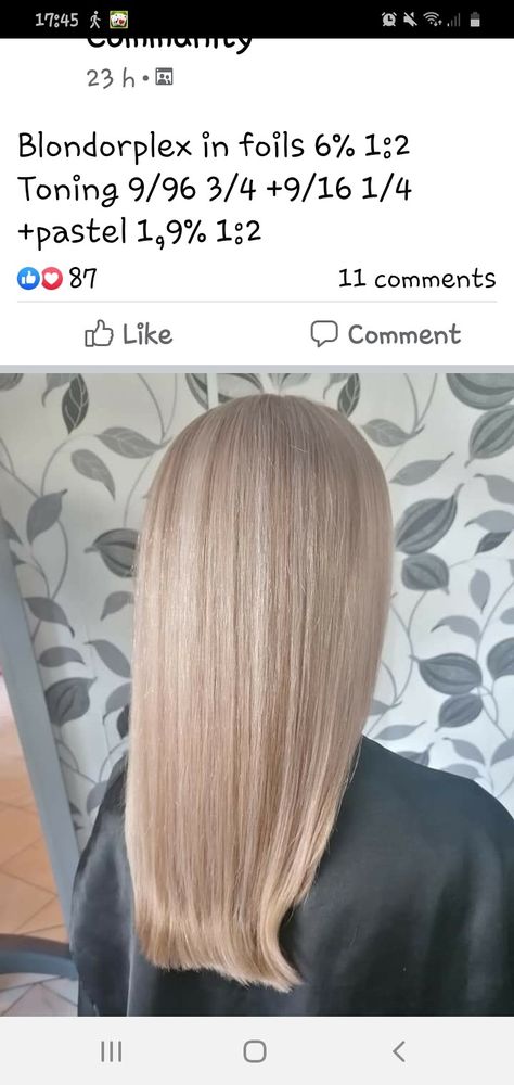 Beige Blonde Hair Color, Beige Blonde Hair, Hair Education, Beige Blond, Wella Hair Color, Color Formulas, Hair Color Formulas, Wella Hair, Beige Blonde