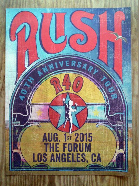 Rush - The Forum - Los Angeles CA, 2015. The last show...? Rush Poster, Rush Albums, Rush Concert, Geddy Lee, Rush Band, Alex Lifeson, Neil Peart, Rock Cover, Rock Band Posters