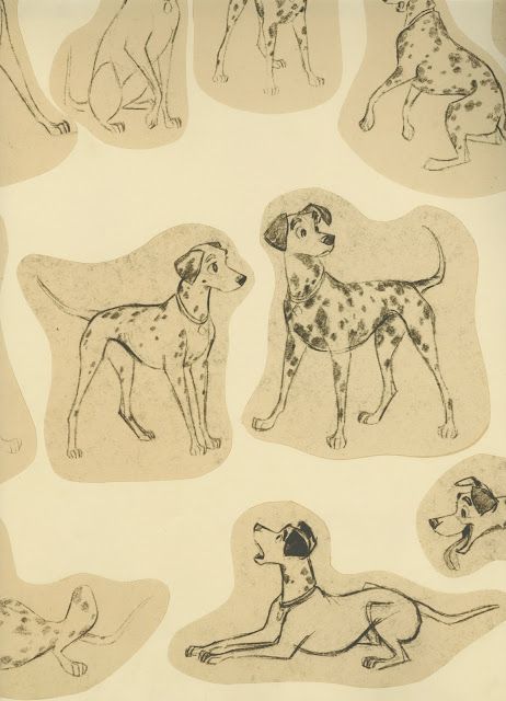 Deja View: More Pongo and Perdita Poses Pictures Of Pets, Milt Kahl, Pongo And Perdita, Rescue Pets, Heartwarming Pictures, Time Of The Month, Animation Sketches, Canine Art, Disney Artwork