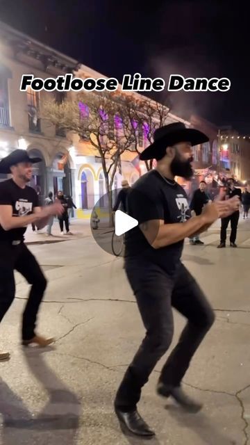 JustinLee on Instagram: "Y’all should know Footloose line dance good enough by now to jump in with me & Cowboy Kyle 🤠 #footloose #linedancing #instructor" Easy Line Dances, Footloose Line Dance, Modern Dance Moves, Easy Dance Moves, Line Dancing Outfit, Kenny Loggins Footloose, Footloose Dance, Line Dance Songs, Line Dancing Steps