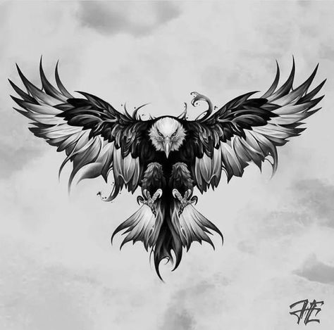 Tattoo Ideas Eagle, Greek Geometric Tattoo, Chest Tattoo Birds, Eagle Back Tattoo, Eagles Tattoo, Greek Geometric, Eagle Chest Tattoo, Small Chest Tattoos, Eagle Drawing