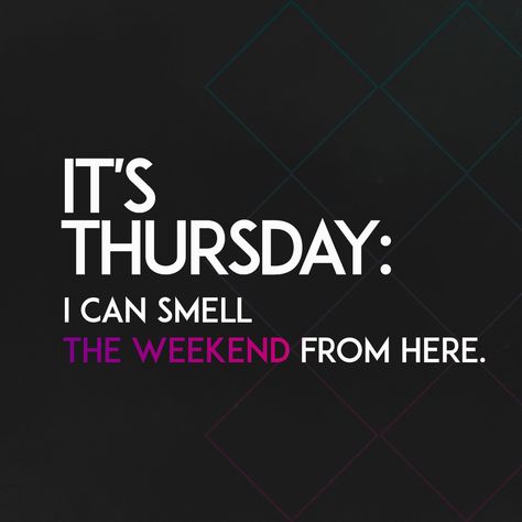 Happy Thursday!  #thursday #thursdaymotivation #thursdayinspiration Thursday Greetings, Happy Thursday Quotes, Friday Eve, Thursday Quotes, Weekday Quotes, Thankful Thursday, Interactive Posts, Thirsty Thursday, Its Friday Quotes