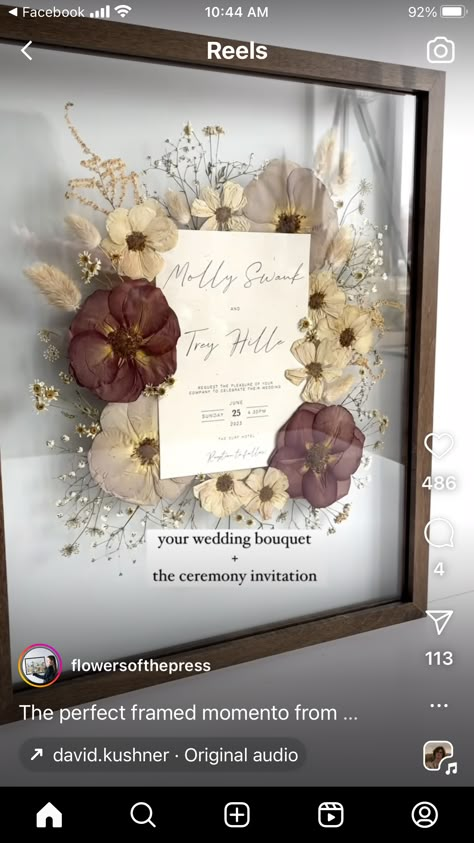 Unusual Wedding Venues, Wedding Shadow Box, Diy Bouquet Wrap, Drying Roses, Wedding Photoshoot Props, Bouquet Wrap, Wedding Company, Diy Wedding Bouquet, Engagement Party Decorations