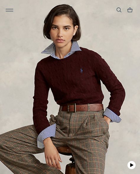 Mode Style Anglais, Ralph Lauren Looks, Ralph Lauren Womens Clothing, Women Ralph Lauren, Country Fashion, Ralph Lauren Style, Ralph Lauren Outfits, 가을 패션, Professional Outfits