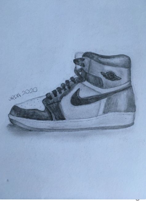 Air Jordans Drawing Reference, Air Jordan Drawing, How To Draw Jordans, Jordan Drawing, Nike Drawing, Sneakers Sketch, Sneakers Drawing, Markers Drawing Ideas, Summer Drawings