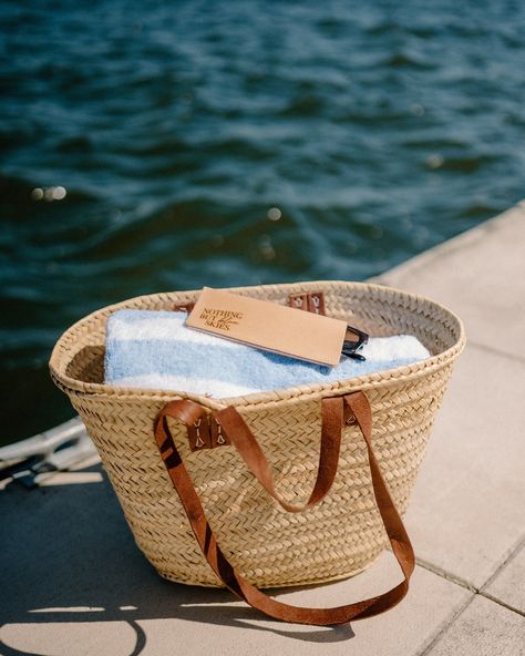 In the mood to pack a bag & head to the lake 🌊 #nothingbutblueskies #lakeday #augustaga Leather Travel Accessories, Summer Flats, European Summer, Pet Tags, In The Mood, The Mood, A Bag, Travel Accessories, Flat Lay