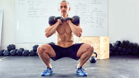 Kettlebell Deadlift, Squat Form, Hiit Benefits, Kettlebell Cardio, What Is Hiit, Kettlebell Circuit, Core Workouts, Kettlebell Training, Squat Workout