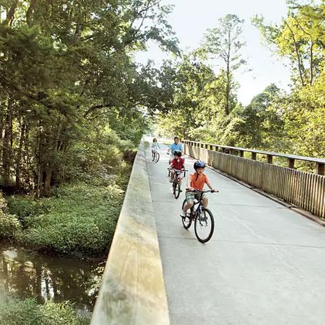 2030 Vision, Family Biking, Family Bike Ride, Family Vision, North Carolina Lakes, Land Between The Lakes, Louisiana Travel, Lake Pontchartrain, Alaska Trip