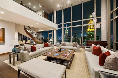 23 E 22nd St, New York, NY 10010 | Zillow Luxury Apartment Interior Penthouses, Pent House Apartment Interior Design, New York Penthouse Luxury, New York Studio Apartment, Appartement New York, Penthouse In New York, Good Morning New, Penthouse Luxury, Penthouse View