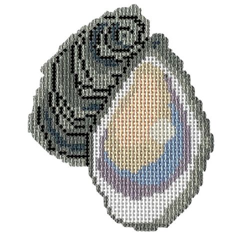 Needlepoint Canvases | Needlepoint.com – Page 23 – Needlepoint.Com Oyster With Pearl, Mood 2024, Elizabeth Bradley, Long And Short Stitch, Basketweave Stitch, Oyster Pearl, Needlepoint Stitches, Needlepoint Designs, Needle Point