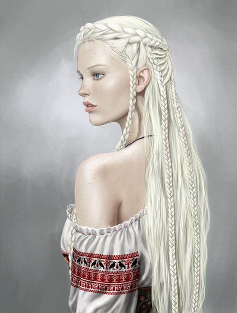 Braids With Tiara, Woodland Elf Hairstyles, Elf Braids Hairstyles, Wood Elf Hairstyles, Valkyrie Braids, Village Hairstyle, Valkyrie Hairstyles, Druid Hairstyles, Elven Braids