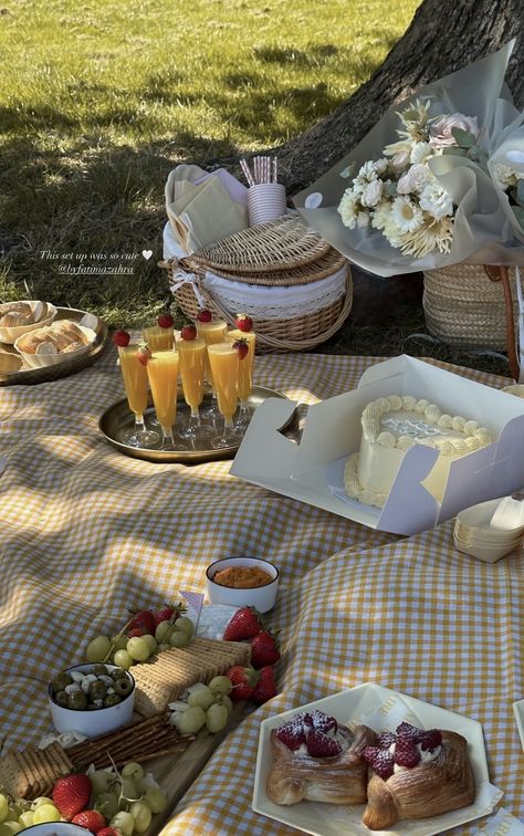 Picnic Aesthetic Cumpleaños, Picnic Birthday Aesthetic, Picnic Decorations Ideas Simple, Picnic Astethic, Cute Picnic Setup, Picnic Balloons, First Birthday Picnic, Backyard Picnic Party, Floor Picnic